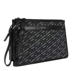 VERSACE LA GRECA SIGNATURE POUCH BAG